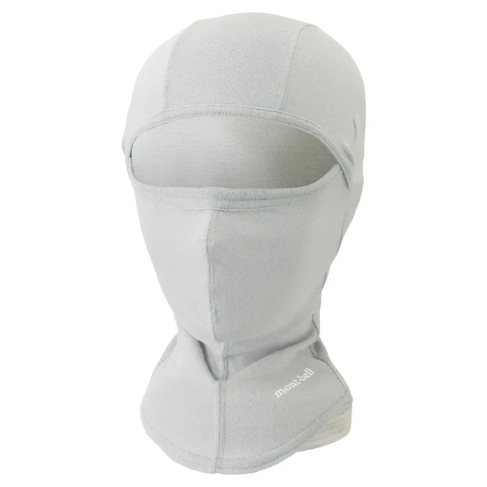 Montbell ZEO-LINE Light Weight Balaclava in Light Gray