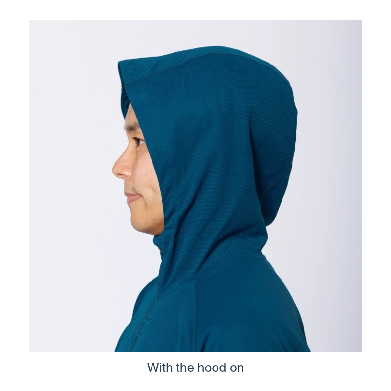 The ultimate heat-shield: This Full-Zip Hoodie uses advanced cooling fibers to provide high-level UV protection while maintaining an ultralight, breathable feel that actually chills the skin.