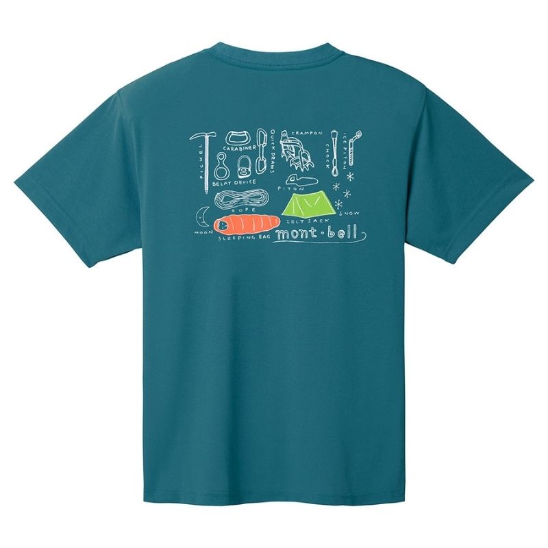Montbell T-Shirt Unisex Wickron T Mountain Gear