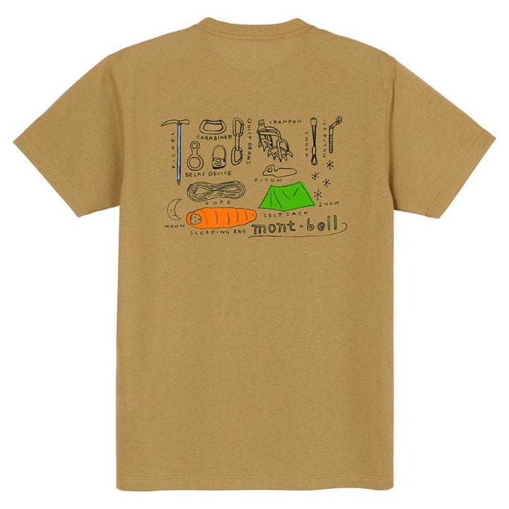 Montbell T-Shirt Unisex Wickron T Mountain Gear