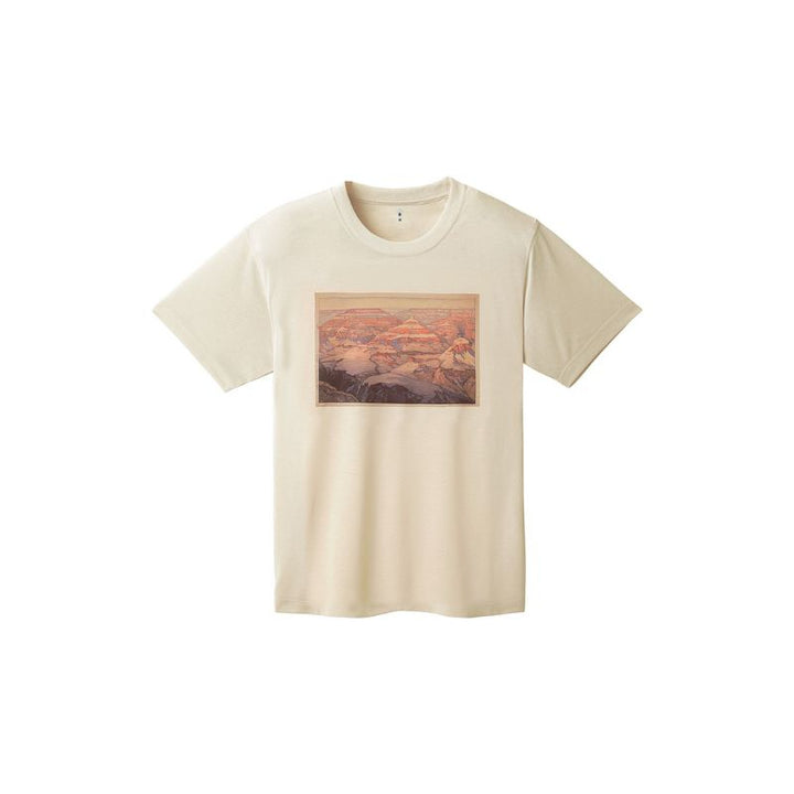 Montbell T-Shirt Unisex Wickron T Grand Canyon - Ivory