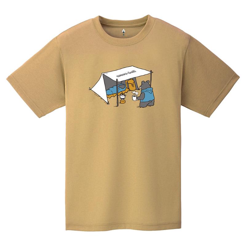 Montbell T-Shirt Unisex Wickron T Camping Bear