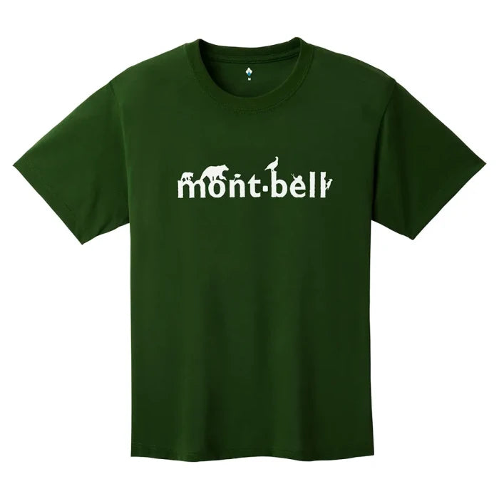 Montbell T-Shirt Unisex Wickron T MONT-BELL in Dark Green