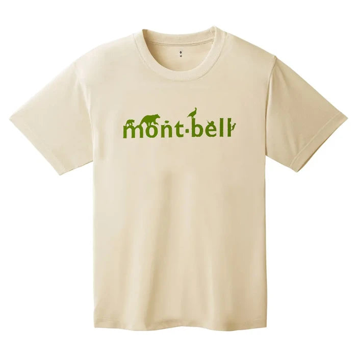 Montbell T-Shirt Unisex Wickron T MONT-BELL in Ivory