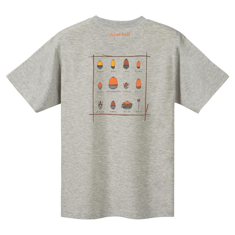 Montbell T-Shirt Unisex Wickron T Acorns