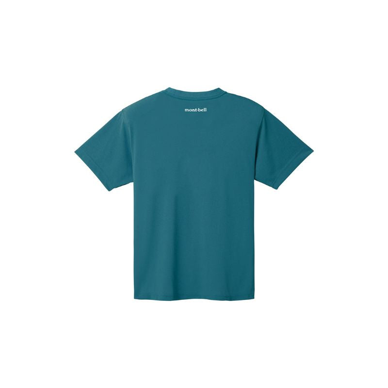 Montbell T-Shirt Unisex Wickron T Mountain - Green