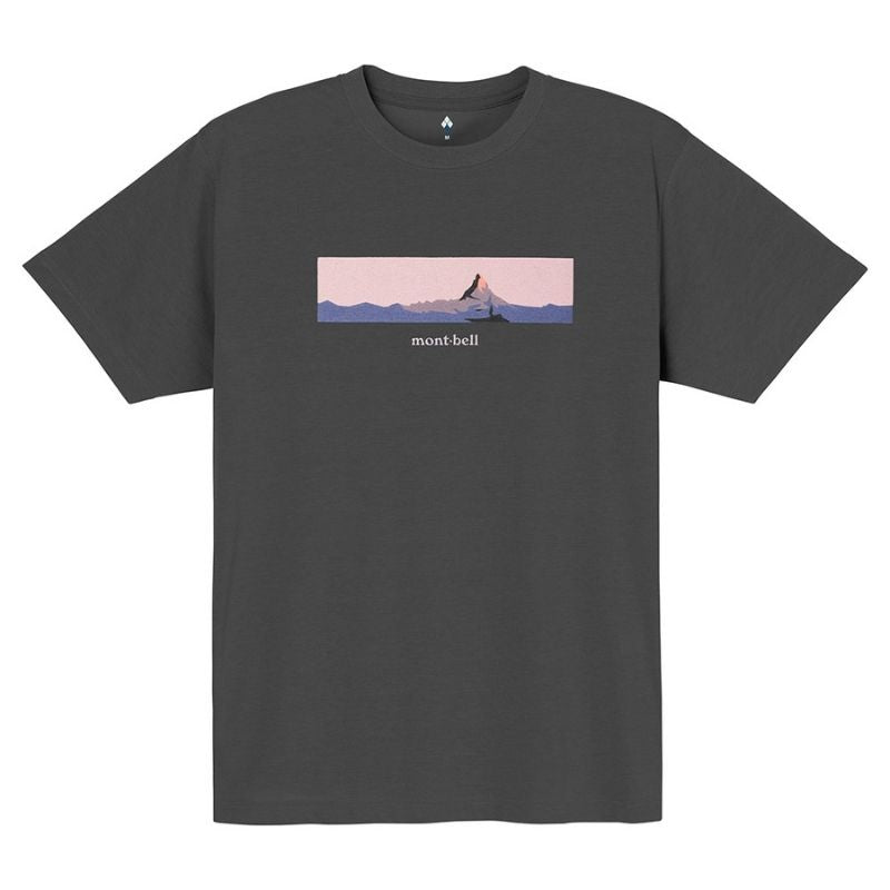Montbell T-Shirt Unisex Wickron T Matterhorn - Everyday Hiking Trekking Firstlayer
