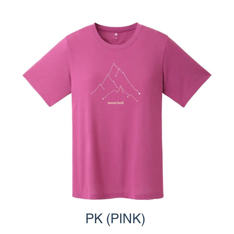 Elevate your essentials: The 'Peak' WIC. T blends a clean, alpine-inspired design with advanced textile engineering for cool, dry performance on every ascent.