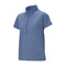 Montbell T-Shirt Women's Wickron UV-TECT Short Sleeve Zip Shirt UPF 50+