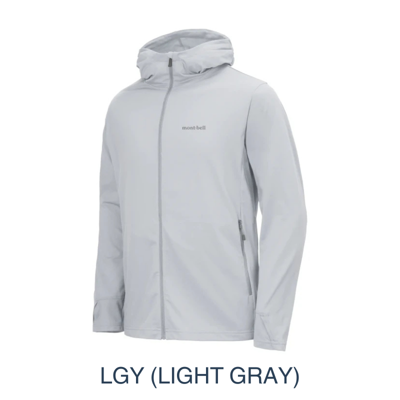 Adaptive protection for every trail: The WIC. UV-TECT Full-Zip Hoodie features a high-coverage hood and thumb-hole cuffs, offering a seamless barrier against UV rays in a lightweight, breathable silhouette.