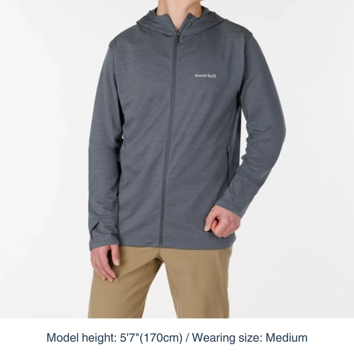 Adaptive protection for every trail: The WIC. UV-TECT Full-Zip Hoodie features a high-coverage hood and thumb-hole cuffs, offering a seamless barrier against UV rays in a lightweight, breathable silhouette.