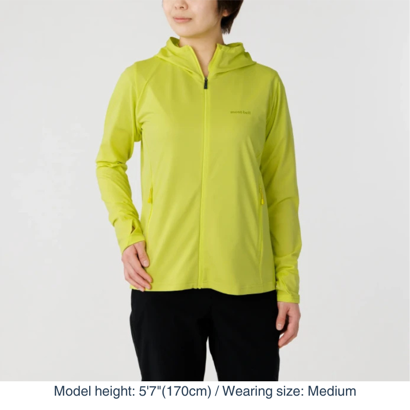 Adaptive protection for every trail: The WIC. UV-TECT Full-Zip Hoodie features a high-coverage hood and thumb-hole cuffs, offering a seamless barrier against UV rays in a lightweight, breathable silhouette.