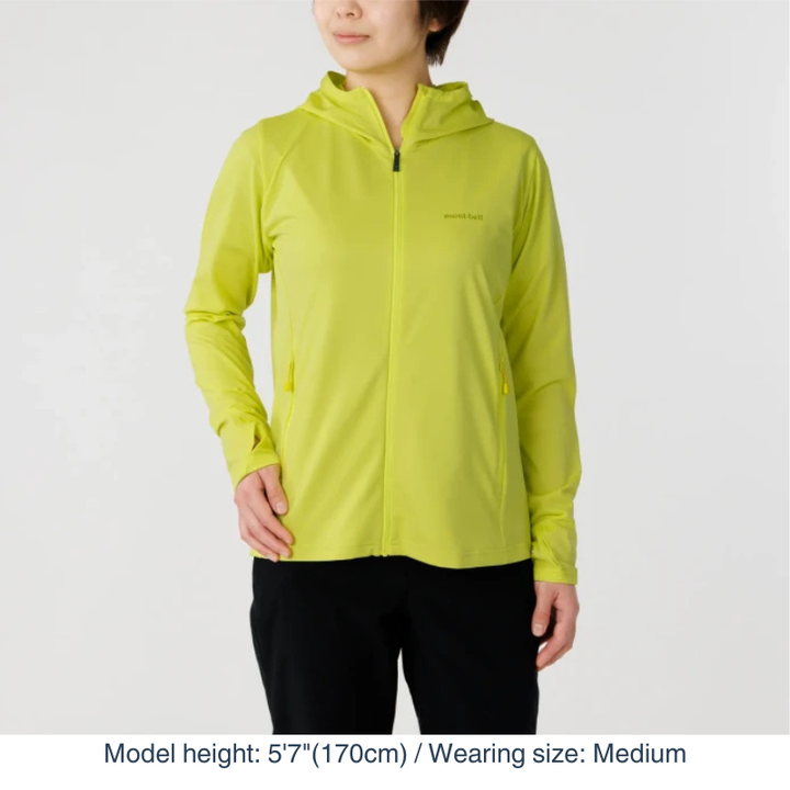 Adaptive protection for every trail: The WIC. UV-TECT Full-Zip Hoodie features a high-coverage hood and thumb-hole cuffs, offering a seamless barrier against UV rays in a lightweight, breathable silhouette.