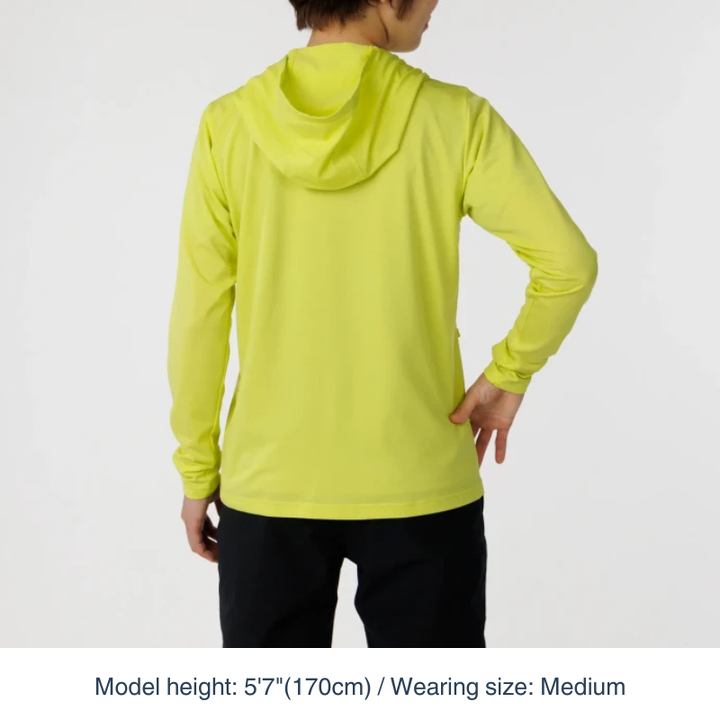 Adaptive protection for every trail: The WIC. UV-TECT Full-Zip Hoodie features a high-coverage hood and thumb-hole cuffs, offering a seamless barrier against UV rays in a lightweight, breathable silhouette.
