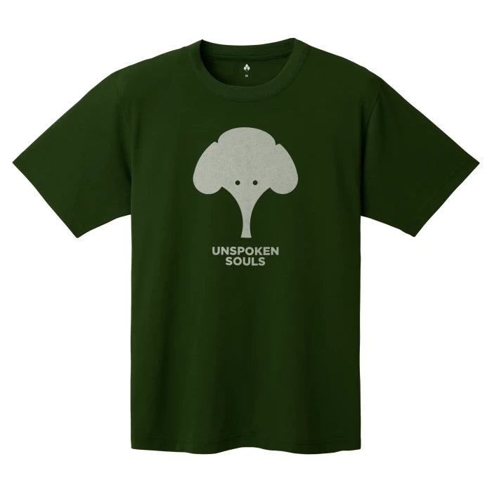 Montbell T-Shirt Unisex Wickron T The Elephant Story #1 in Dark Green