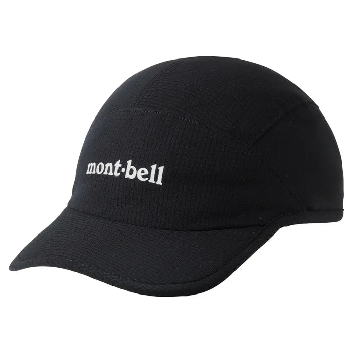 Montbell BREEZE DOT CRUSHABLE CAP Unisex in Black