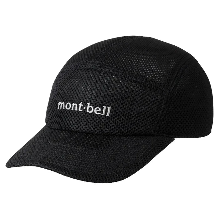 Montbell 3D Mesh Cap Unisex in Black
