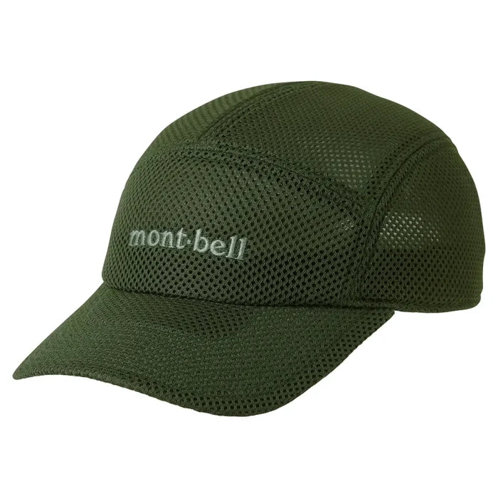 Montbell 3D Mesh Cap Unisex in Khaki Green
