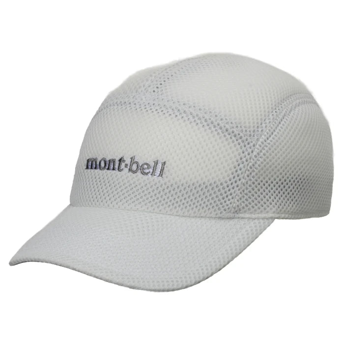 Montbell 3D Mesh Cap Unisex in White