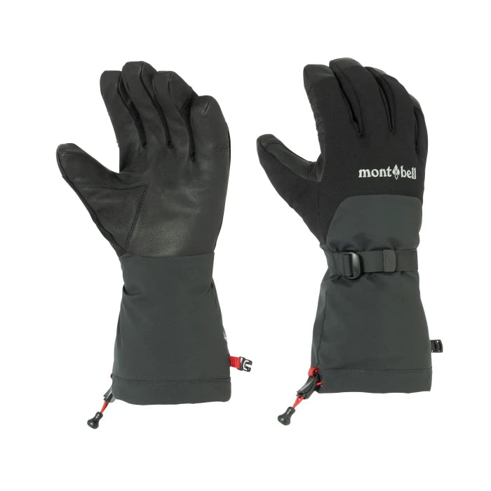 Montbell Men's 2 in 1 Alpine Gloves in Black