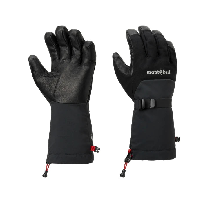 Montbell Women's 2 in 1 Alpine Gloves in Black