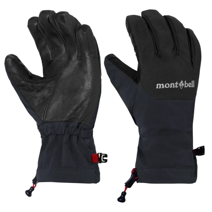 Montbell Men's Alpine Light Gloves in Black