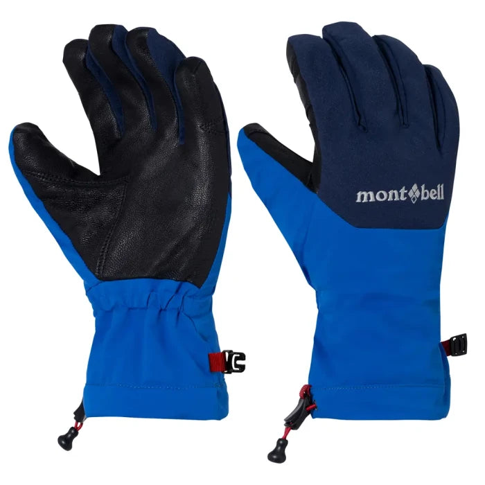 Montbell Men's Alpine Light Gloves in Navy
