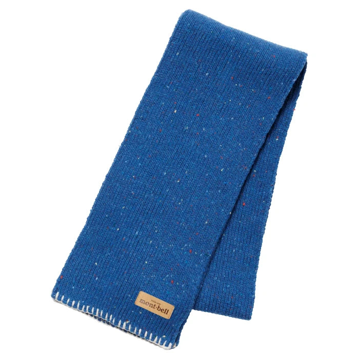 Montbell Kids' Rib Knit Light Scarf #1 in Blue