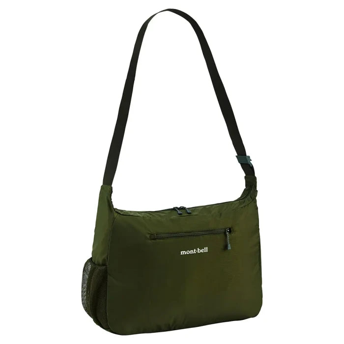 MontBell Pocketable Shoulder Bag L 20L in Khaki Green