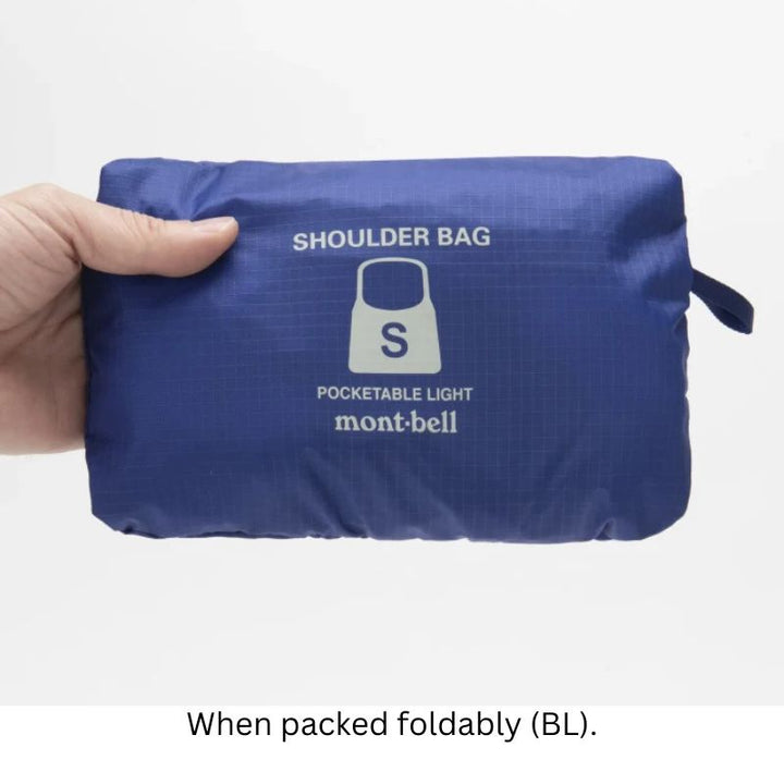 MontBell Pocketable Shoulder Bag S 5.5L - Casual Foldable Pocketable
