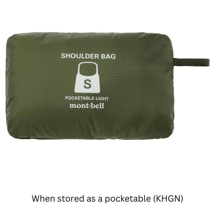 MontBell Pocketable Shoulder Bag S 5.5L - Casual Foldable Pocketable