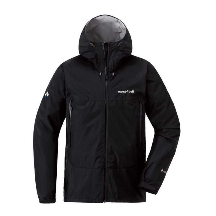 Montbell Men's Rain Jacket Rain Dancer Hooded - GORETEX Waterproof Lightweight Windproof