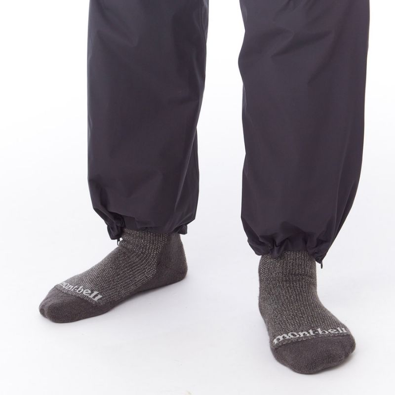 Montbell Women's Pants Rain Trekker Black - WINDSTOPPER® GORE‑TEX LABS