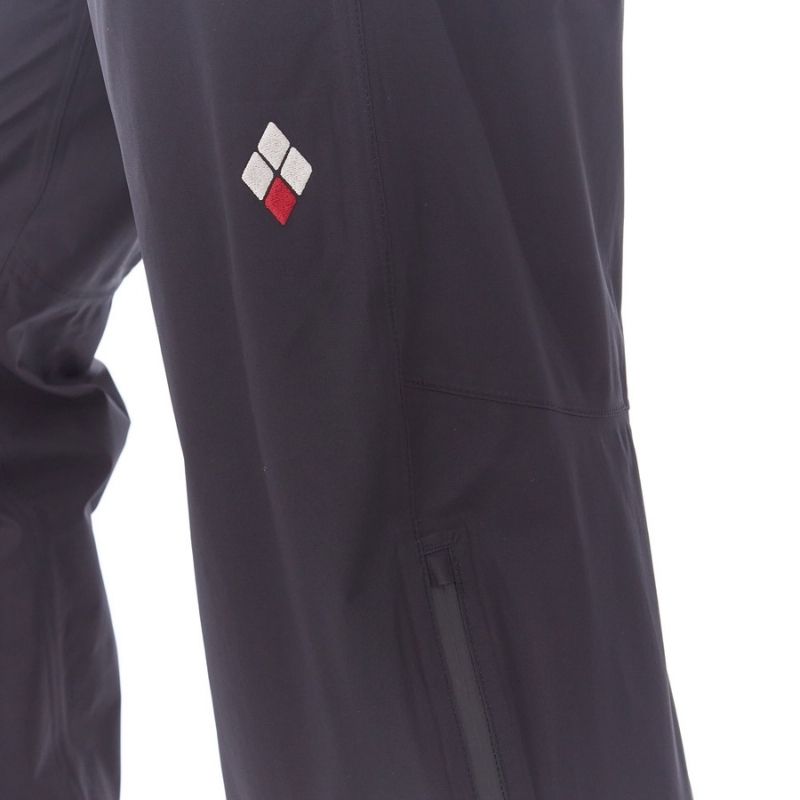 Montbell Women's Pants Rain Trekker Black - WINDSTOPPER® GORE‑TEX LABS