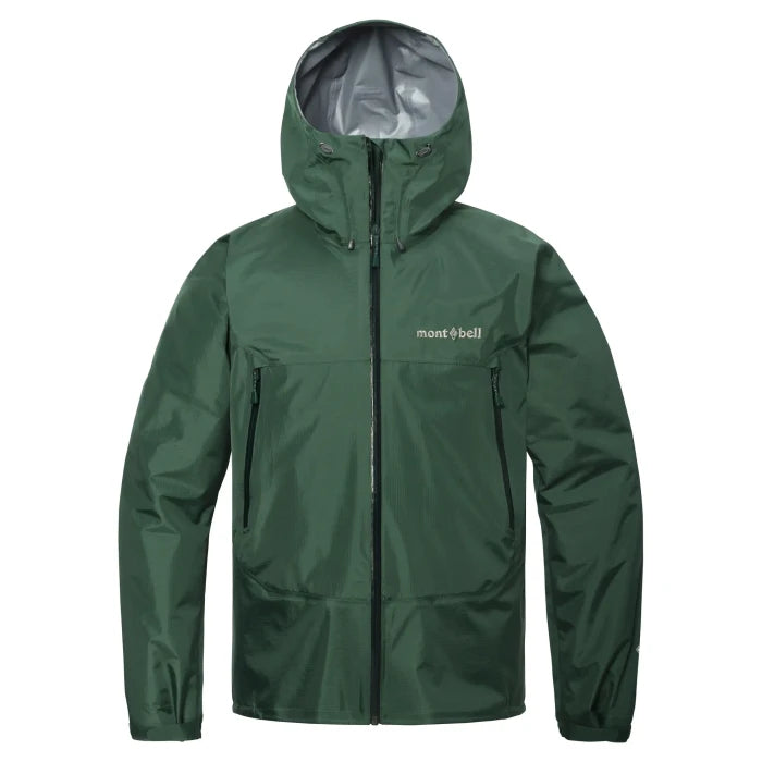 Montbell Rainwear Men's Rain Trekker Jacket 3-Layer GORE-TEX® in Dark Green
