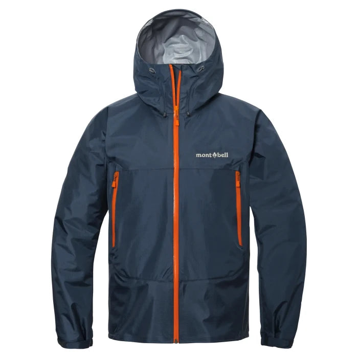Montbell Rainwear Men's Rain Trekker Jacket 3-Layer GORE-TEX® in Navy