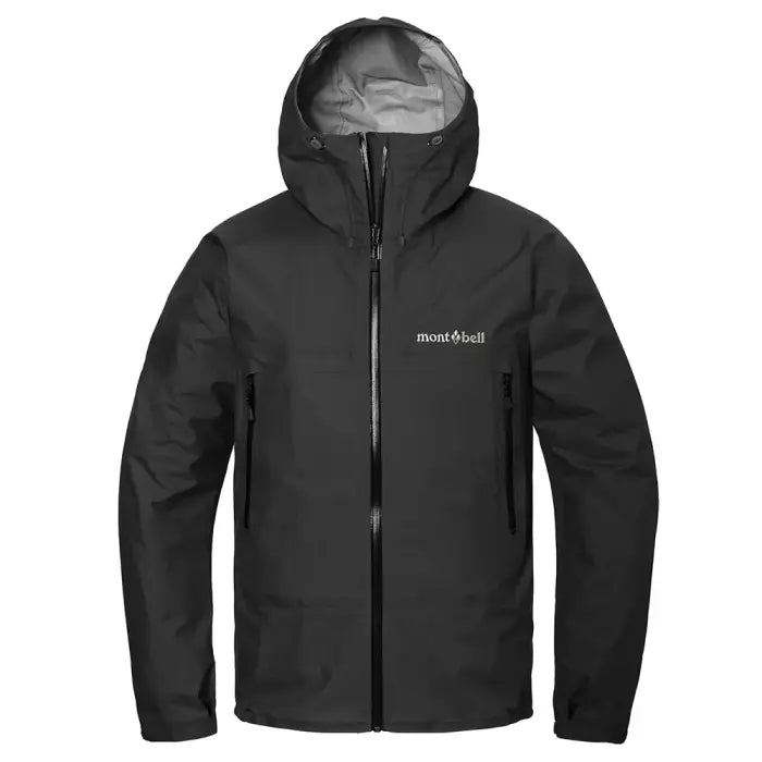 Montbell Rainwear Men's Storm Cruiser Jacket DRY-TEC K-Mono CUT in Black