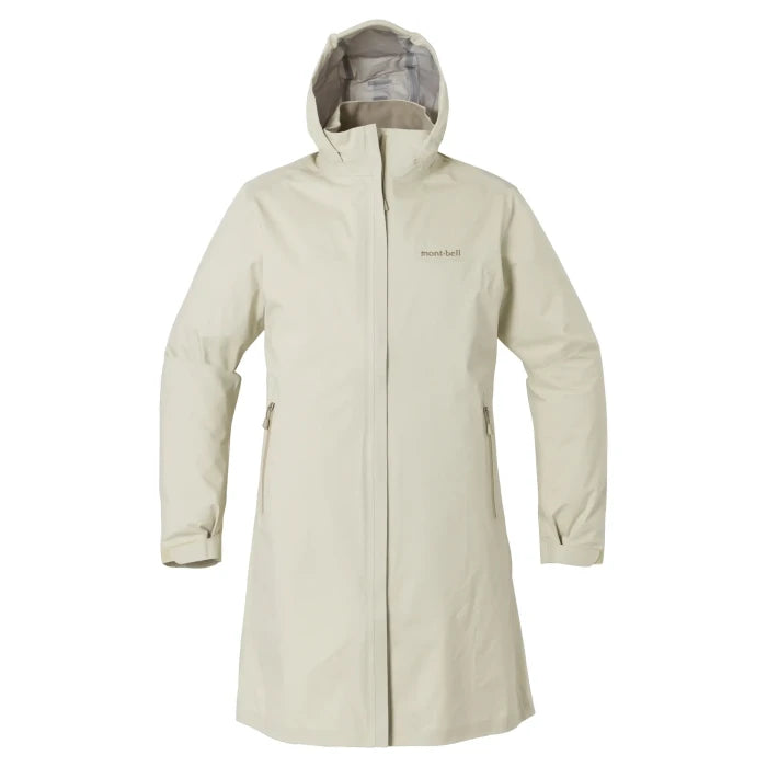 Montbell Rainwear Women's Rambler Rain Coat - 3-layer DRY-TEC in Ivory