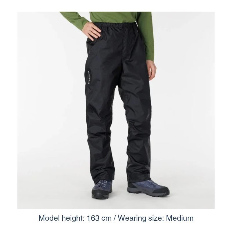 Reliable weather defense: The Women's Rain Hiker Pants utilize DRYTEC® technology and articulated tailoring to keep you dry and moving freely through the toughest trail conditions.