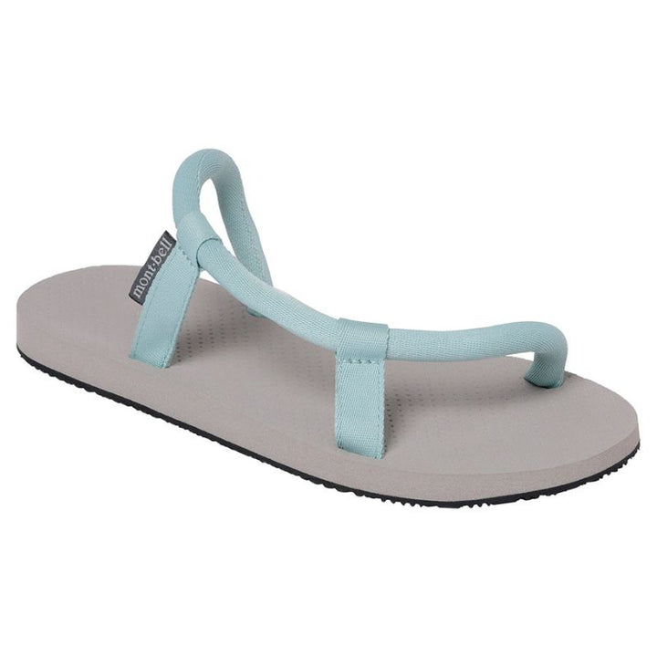 light blue sock on sandals