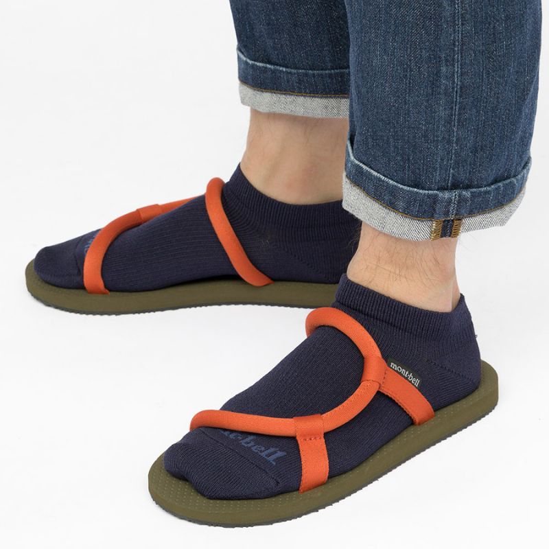 sock on sandals with socks