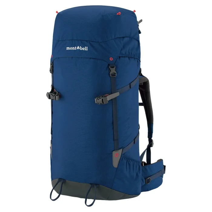 Montbell Backpack Expedition Trail Pack 80L - Indigo in Indigo