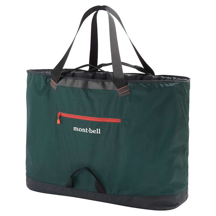 Montbell Camping Tote Bag L 80L - Black Dark Green