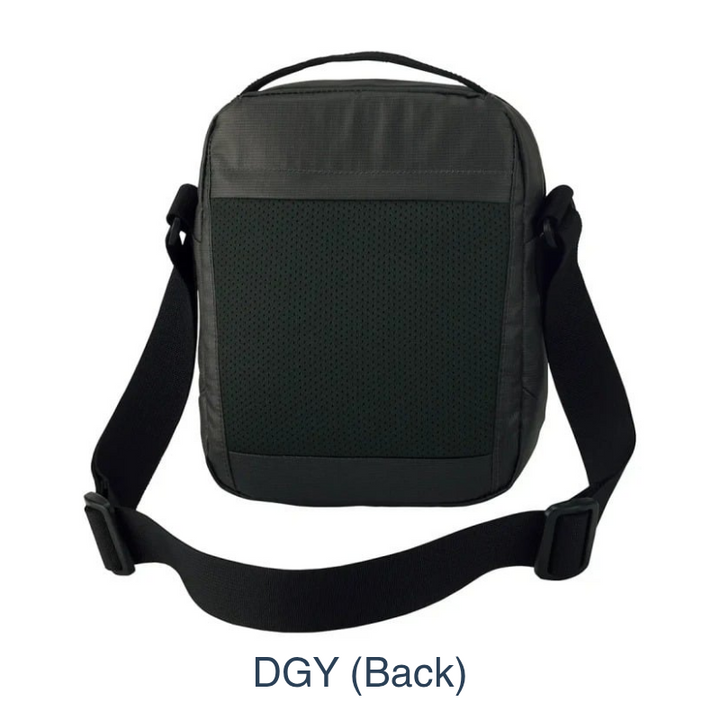 Fortress for your essentials: The Travel Tough Shoulder Bag combines a minimalist, sleek aesthetic with a rugged, armored construction to secure your valuables in any environment.