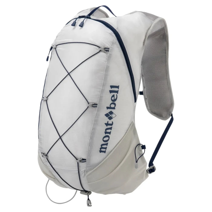 Montbell Cross Runner Pack 15L Unisex in Light Gray