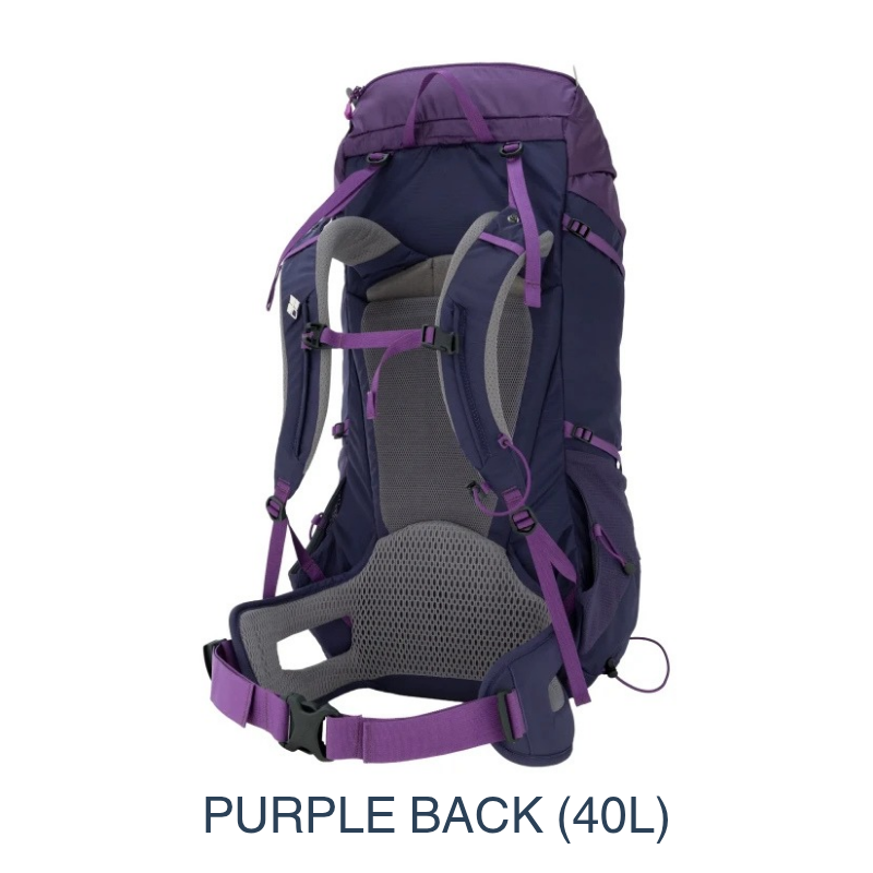 Engineered for the feminine form: The Trekking Pack series (30L/40L) balances high-capacity storage with a tailored suspension system for ultimate multi-day trail comfort.