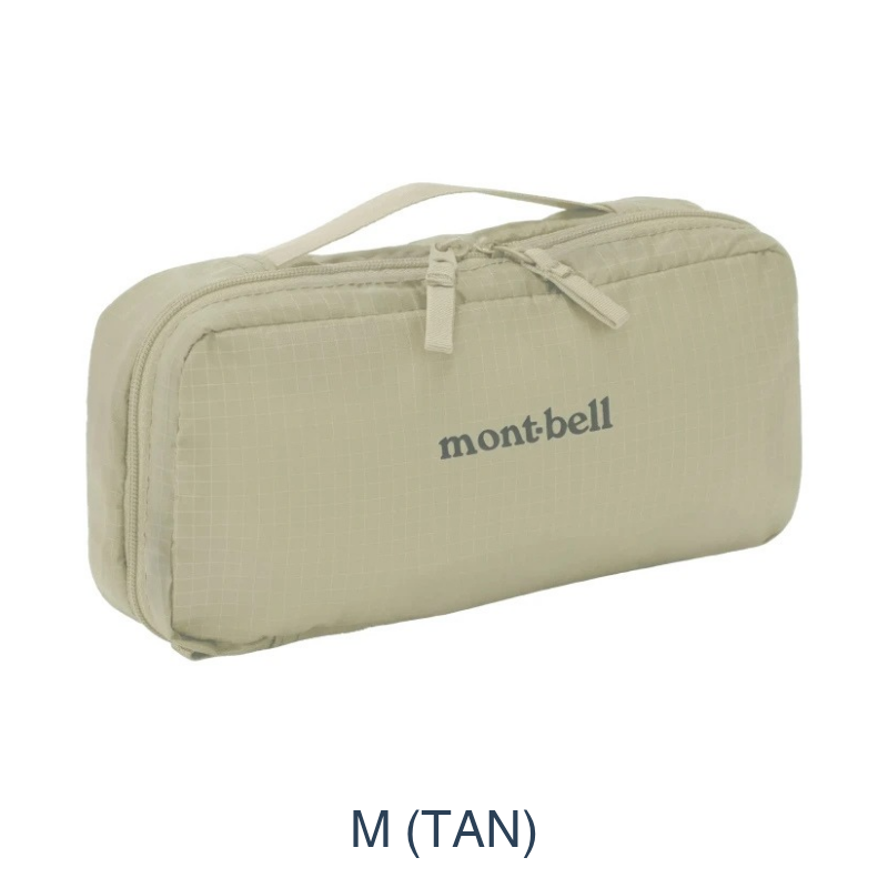 Vertical efficiency for the modern nomad: The Travel Kit Pack (M/L) unfurls to create a tiered workstation, keeping your daily essentials organized and off damp surfaces.