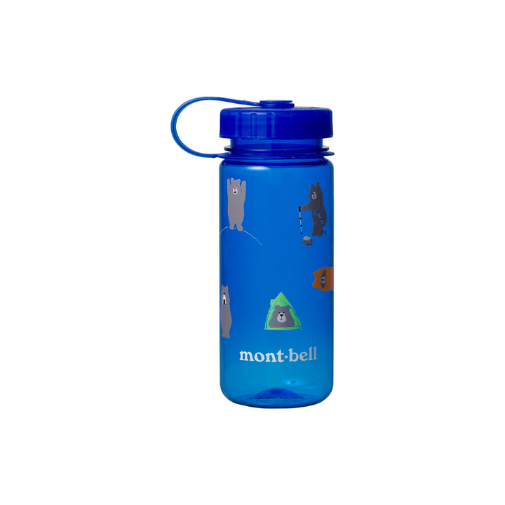 Montbell Print Clear Bottle #4 0.5L - Blue