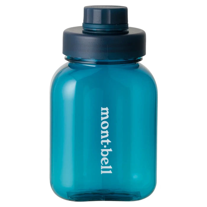 Montbell Square Bottle 0.5L, 1.0L, 1.5L in Blue Green