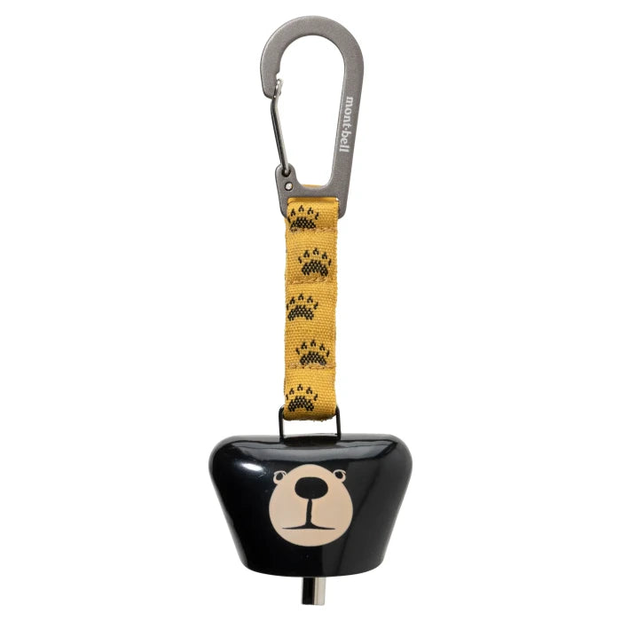 Montbell Square Monta Bear Trekking Bell with Silencer in Black